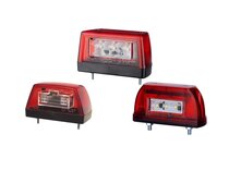 LED License Plate Light | Red Housing  width=