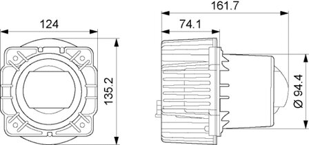 Hella OPTIEK, Koplamp | 1AL 015 318-111