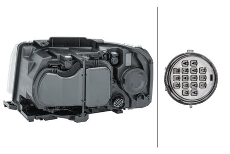 Hella Koplamp Land Rover Freelander II 06- Rechts H7 | 1EF 354 025-101