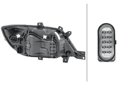 Hella Koplamp MB Sprinter (909) 13- lhr Links H7 | 1EH 246 047-211