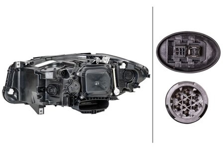 Hella Koplamp BMW 5 (F10/11) 13- rechts Xenon | 1EL 011 087-721