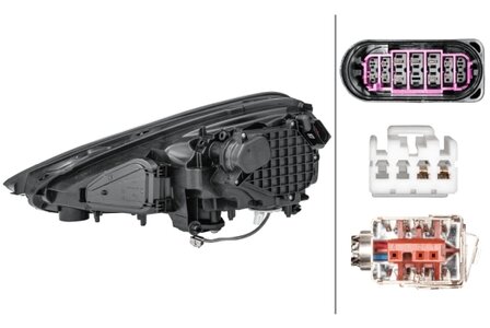 Hella Koplamp Porsche Cayenne 14- Rechts Xenon | 1EL 011 745-581