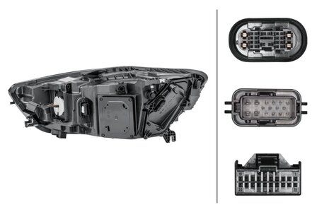 Hella Koplamp Audi A6 06/11- Rechts led afs Dagrijverlichting | 1EX 011 151-421