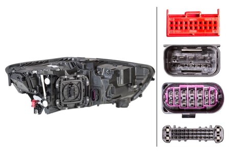 Hella Koplamp Audi A6 (4G2 C7 4GC) 14- Links led | 1EX 012 976-111