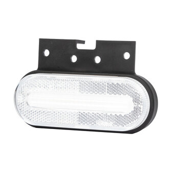 Fristom FT-072 B LED Marker Lamp White + Reflector