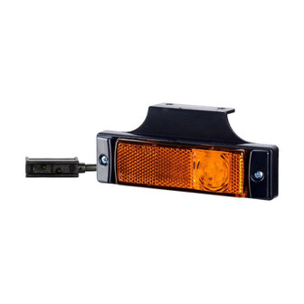 Horpol LED Side Marker Orange + Mounting Bracket &amp; DC Connector