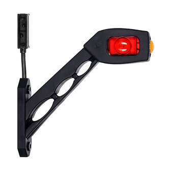 Horpol LED Stalk Marker Lamp 3-Functions + 0,5m cable Short Model Right