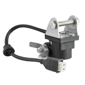 Tube (DIN) clamp adapter with AMP Faston connector