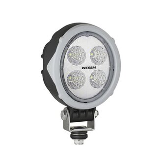 LED Work Light Oval CRV2-FF 1500LM + Deutsch-DT