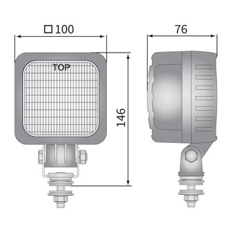 LED Reversing Lamp