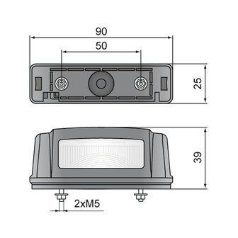 Number Plate Lamp LSP1