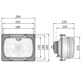 Wesem H4 Built-In Headlight 192x133