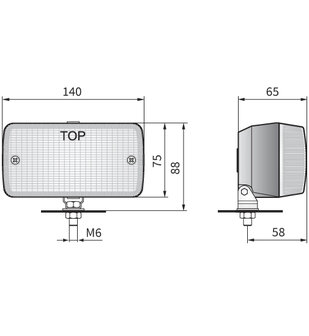 Fog Rear Lamp Halogen