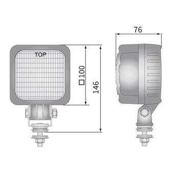 LED Worklight 1500 Lumen + Cable