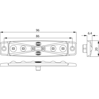 Led Front Marker Lamp 24V