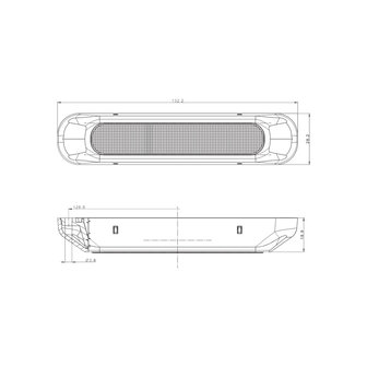 Fristom FT-330 LED Taillight 3-Functions