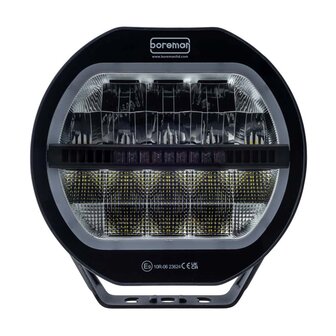 Boreman HALO LED Spotlight + Flash + Dual Color DRL