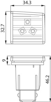 Led Side Marker Lamp (for SETRA buses)