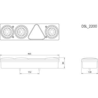 6-Function Rear Led Lamp Right