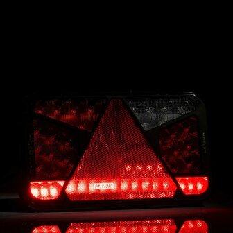 Fristom FT-370 LED Taillight 5-Functions with Canbus Resistor