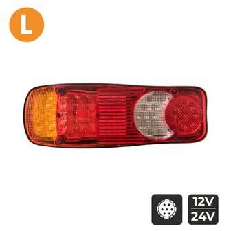 Led Rear Light 6-Functions Left