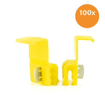 Quick Splice Connectors Yellow (4-6mm2) 100 Pieces