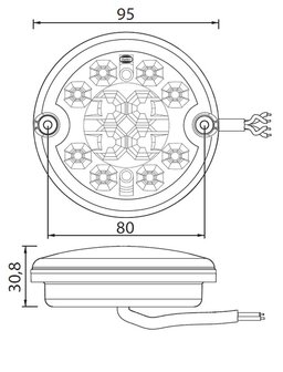 2-Function Rear Led Lamp