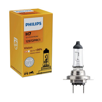 Philips H7 Halogen Bulb 12V PX26d Vision