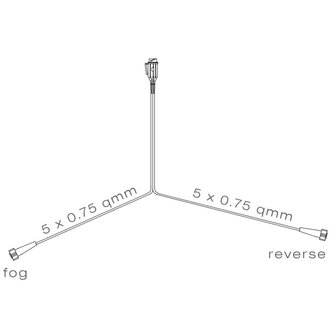 Bicycle Carrier Cable Set 1.5 Meter with 13-Pin Plug