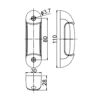 Horpol LED Direction Indicator 12-24V LKD 2290