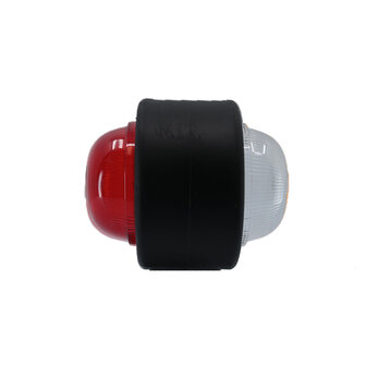 LED 2-Function Marker Lamp 10-30V Red + White (Set)