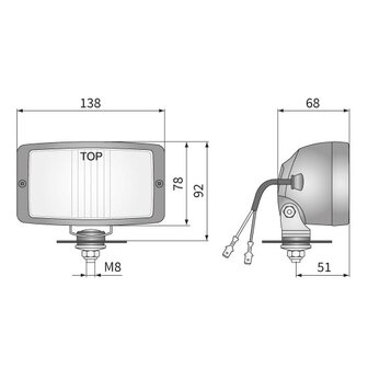 Work Lamp Halogen H3