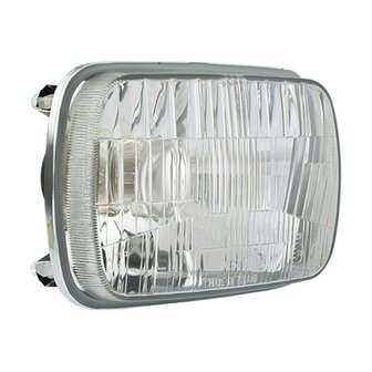 Wesem H4 Headlamp Built-in 192x133mm Fiat 126p