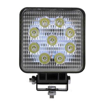 10 Pieces 27W LED Work Light Square BUDGET