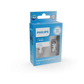 Philips W5W 8000K LED Retrofit White 12V 2 Pieces