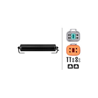 Hella LED Lightbar 12&quot; 32CM Orange/White Position Light + Flasher | 1FE 357 666-011