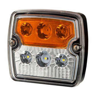 Horpol LED Front Lamp Square 12-24V LZD 3246 