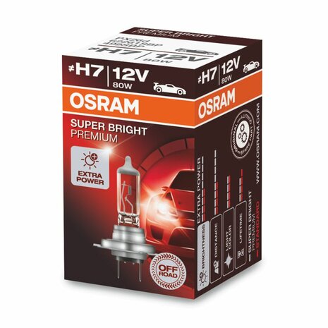 h7 80w halogen