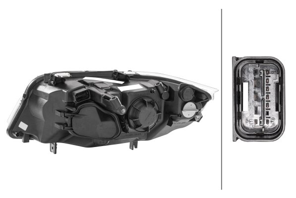 Hella Koplamp BMW 3 (E90/91) 01/05-09/08/ Rechts H7 | 1E3 354 697-021