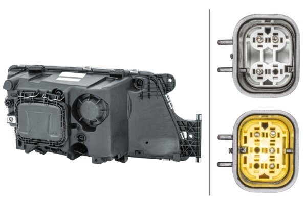 Hella Koplamp Man TGX 07- Links z/lhr H7 incl Dagrijverlichting | 1EH 354 987-031