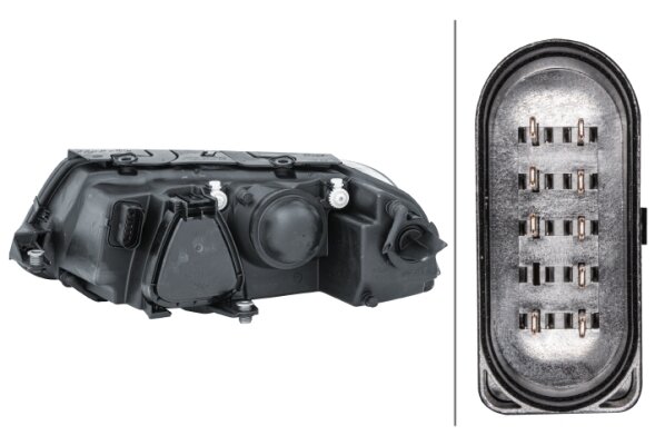 Hella Koplamp VW Passat B5 11/00-02/05 Rechts H7 | 1EL 008 350-021