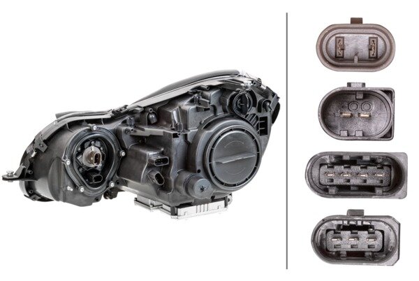 Hella Koplamp MB W211 03/02-06/06 Rechts Xenon/H7 | 1EL 008 369-101