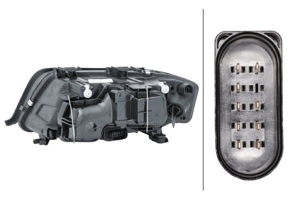 Hella Koplamp Audi A6 06/01-04/04 Rechts H7 | 1EL 008 472-021