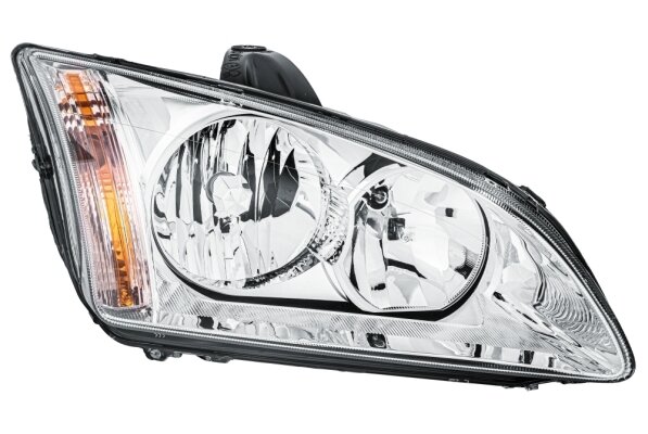 Hella Koplamp Ford Focus II 11/04- chroom Rechts H7 | 1EL 010 201-021