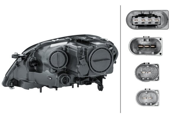 Hella Koplamp MB M-klasse (W164) 7/05-7/08 Rechts H7 | 1EL 263 036-021