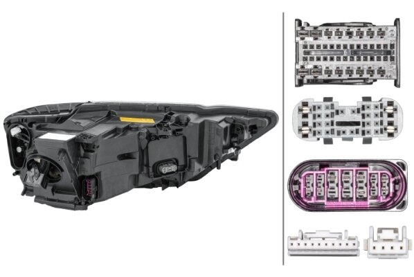 Hella Koplamp Audi A8 (4N2, N8) 17- Links HD Matrix | 1EX 012 865-511