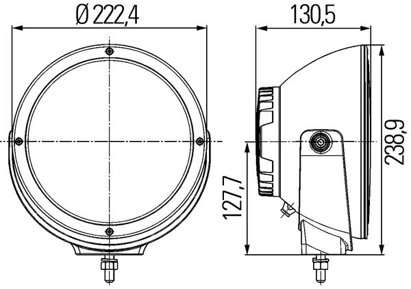 Hella Verstr Luminator led 12V/24V ref 50 | 1F8 011 002-211