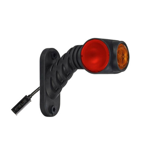 Horpol LED Stalk Marker Lamp 3-Functions + 0,5m cable Short Model Right