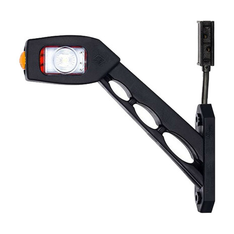 Horpol LED Stalk Marker Lamp 3-Functions + 0,5m cable Short Model Right