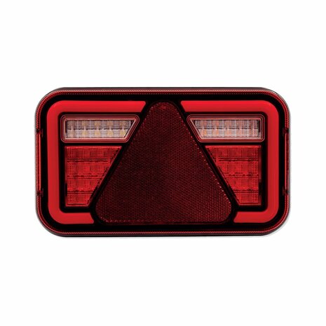 Aspöck Multiled IV LED Rear Light Left 5P + License Plate Light